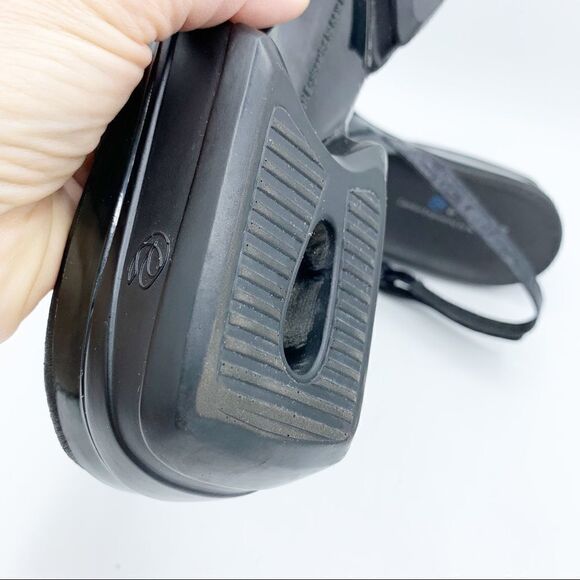 Aravon New‎ Balance Combination Last Black Leather Sandals 11 Narrow - Picture 10 of 12